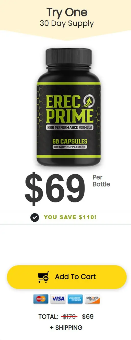 ErecPrime - 1 Bottle