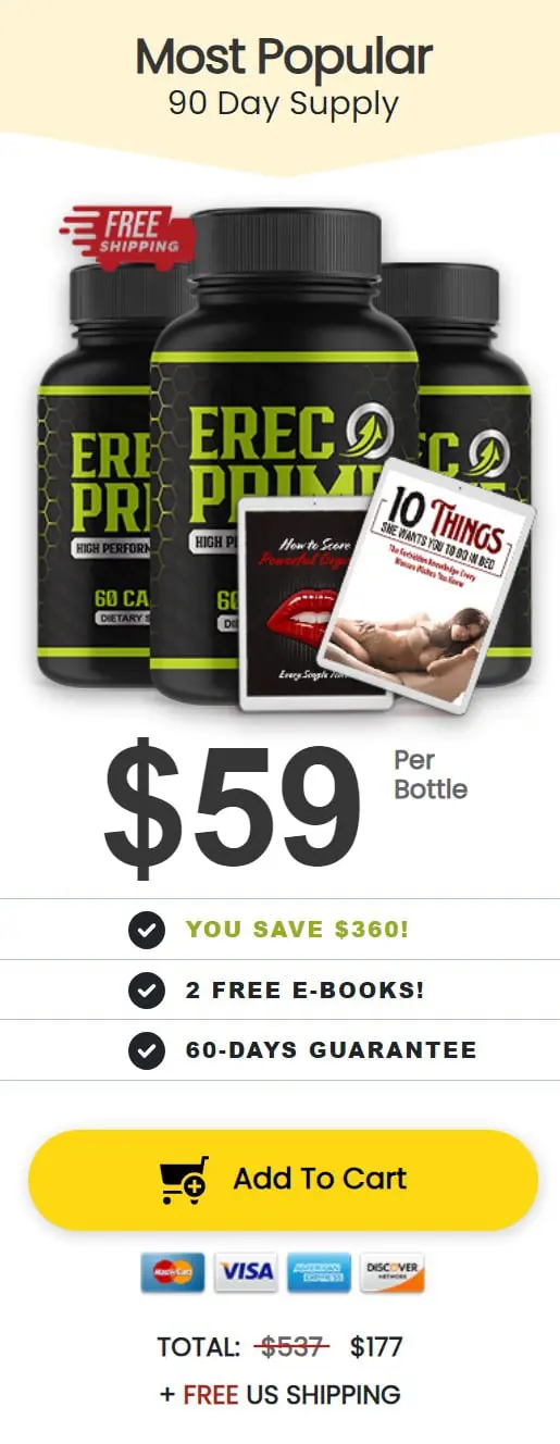 ErecPrime - 3 Bottles